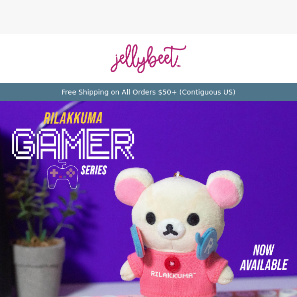 👾 Level up your gifting game with the Rilakkuma Gamer Series!!