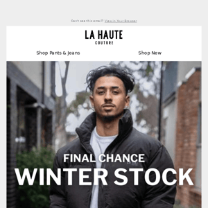 [Final Chance] Winter Stock is almost gone ⚠️