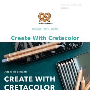 TONIGHT: Create With Cretacolor