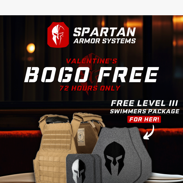 Valentines Day BOGO FREE: Secure Your Loved One's Safety!