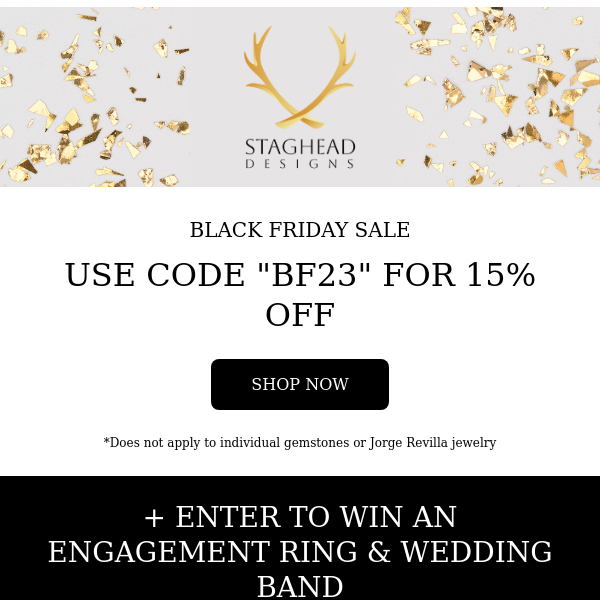 15% OFF ENGAGEMENT RINGS