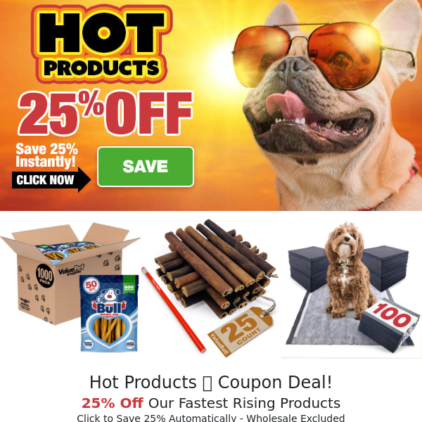 Hot Products for Cool Dogs ☀️ 25% Off