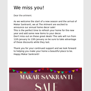 Makar Sankranti Sale