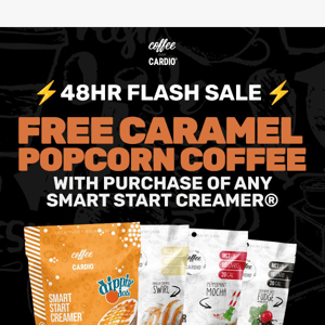 🍿Free Caramel Popcorn [Secret Stash] w/Creamer Purchase