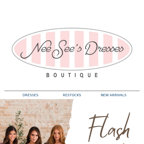 Exclusive Flash Sale & Empowerment Wednesdays at NeeSee's Dresses! 💫