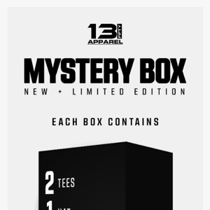 Find out why our MYSTERY BOX sells out every year...
