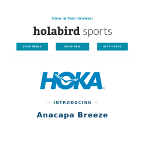 It's Finally Here: HOKA Anacapa Breeze!