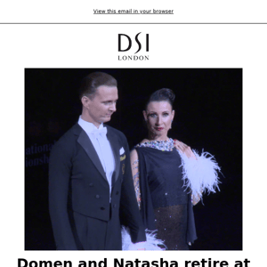 Domen and Natasha retire at the Royal Albert Hall