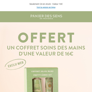 Votre cadeau : un coffret pour des mains parfaites ! 💅