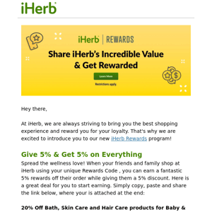 Unlock Exclusive Benefits and Save with iHerb Rewards 🤑