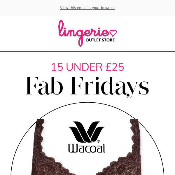 Fab Friday 💎 15 under £25