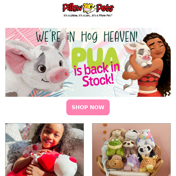 Aloha Pua!  😍  We're in hog heaven!