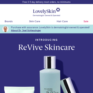 Unlock the power of new brand ReVive Skincare