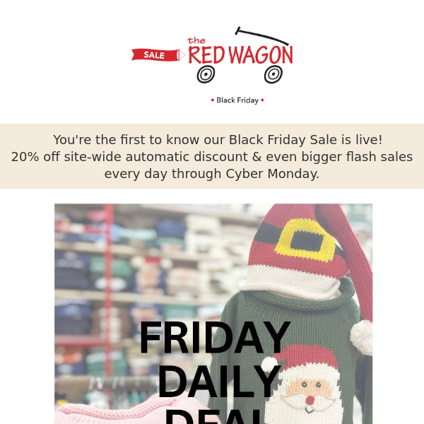 30% OFF - Friday Daily Deal!!
