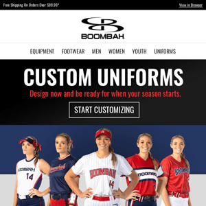 Create Your Custom Uniforms Today!