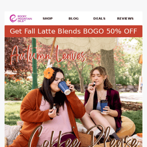 STOP 🛑 & smell the coffee ☕ with BOGO latte blends
