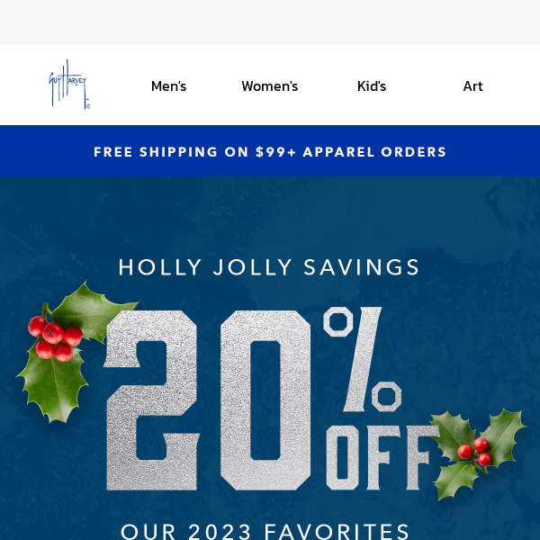 🎄 Holly Jolly Savings! 20% OFF Our 2023 Favorites