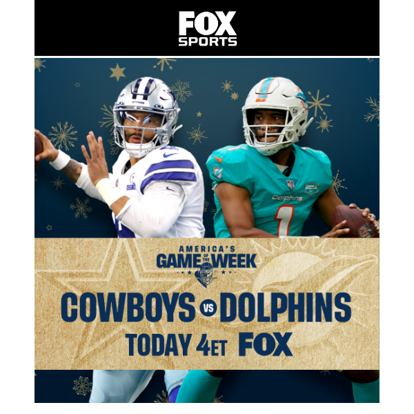 Celebrate the holiday with NFL football on FOX 🏈