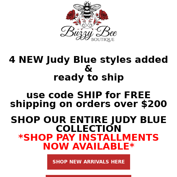 Hurry! 4 NEW Judy Blues