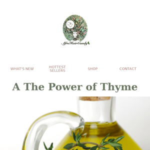 The Power of Thyme🌿