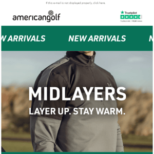 Layer up in style with our new midlayers