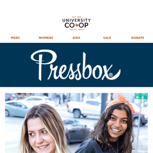 Introducing Pressbox's Relaxed Fit Tees