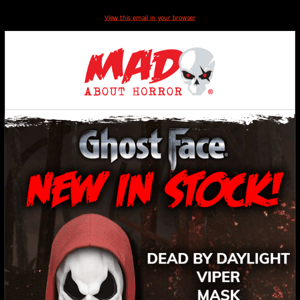 👻 Shop Ghostface Now! Zombie, Viper, Scorched, Fade & More!