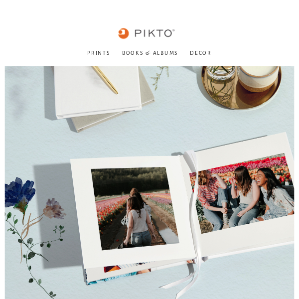 Preserve Your Precious Memories with Pikto - 25% off PhotoAlbums!