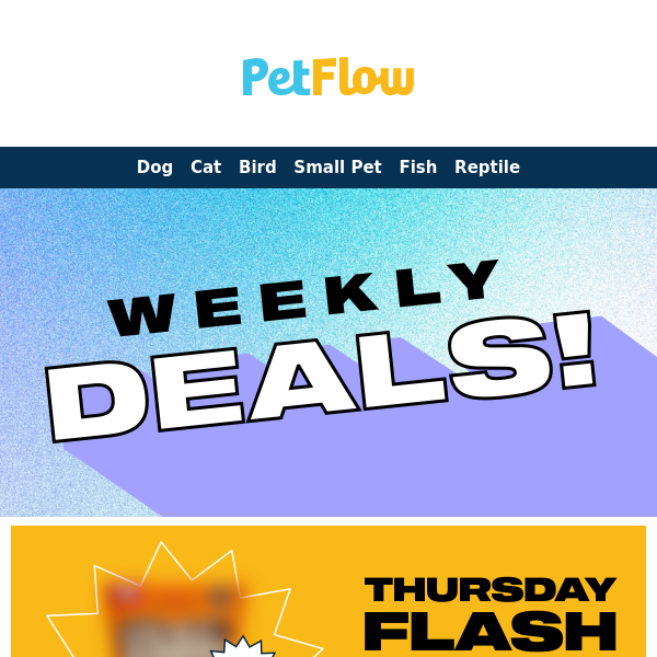 Pet Lover's Weekly Treat: Discover New Deals Every Week! 🐾🎉