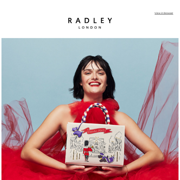 New and special edition. The Coronation Collection 👑 - Radley London
