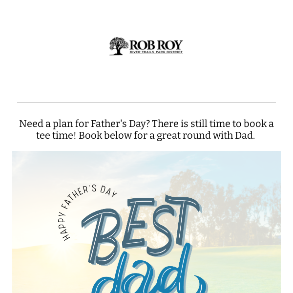 Last minute Father's Day plans?