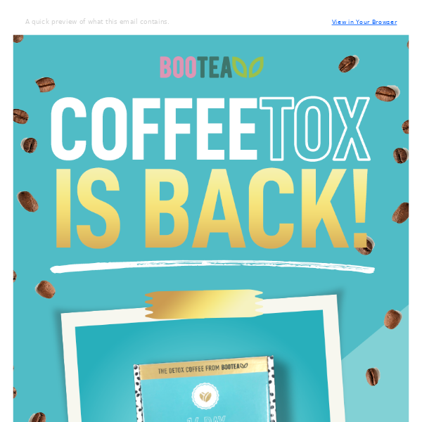 Coffeetox is back! ☕
