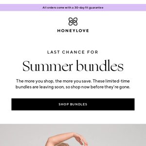 LAST CHANCE: August bundles 🛍️