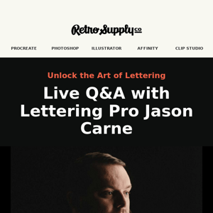 Master Lettering with Jason Carne