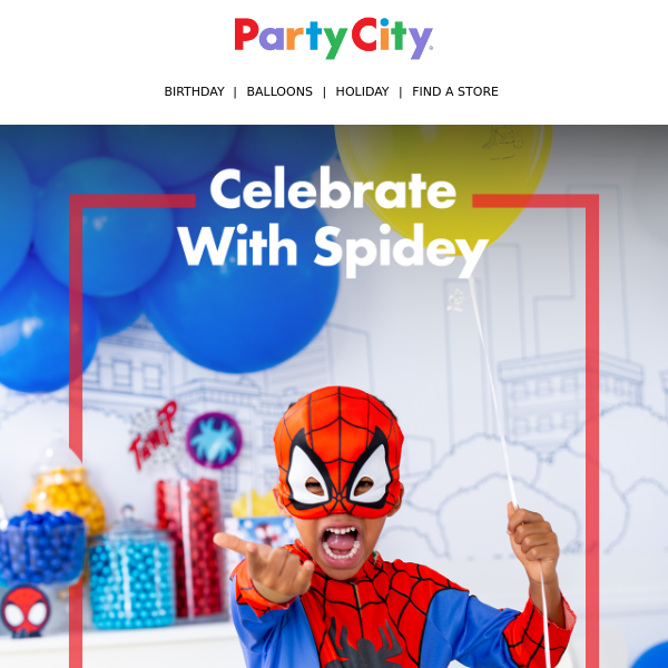 🕸️ Celebrate Their Birthday With Marvel's Spidey and His Amazing Friends  🕸️ - Party City