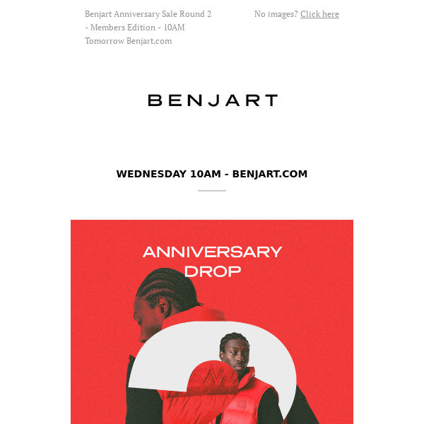 Benjart Anniversary Sale Round 2 - Members Edition - 10AM Tomorrow Benjart.com