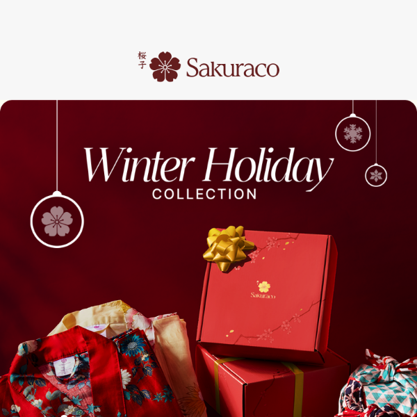 🎁 Celebrate the Winter Holidays with Sakuraco!