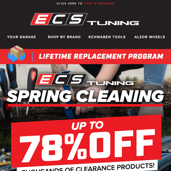 More Items Added to the ECS Spring Cleaning Clearance Event!