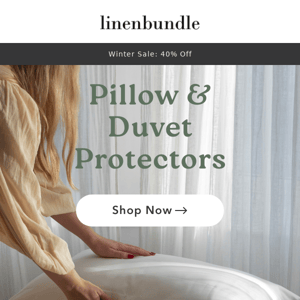 Shop: Quilted Pillow & Duvet Protectors