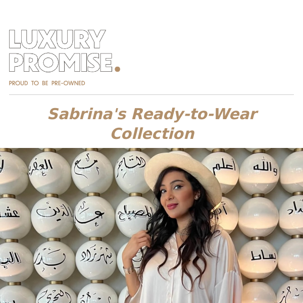 Sabrina's Ready to Wear Collection