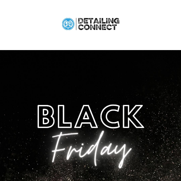 Black Friday starts now