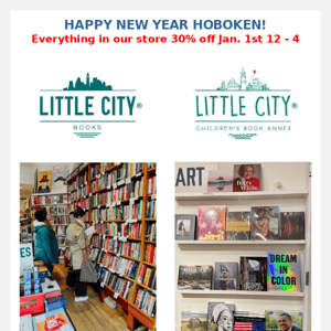 It's the New Years Day Sale! Open 12-4.