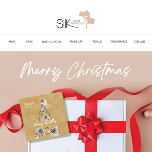 With love from Silk 🎅 $15.00 inside!