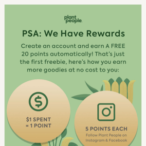Get Your First 20 Points FREE!