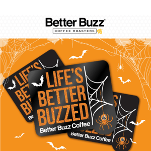 Spooky stickers & fang-tastic pumpkin drinks 🕷️🎃