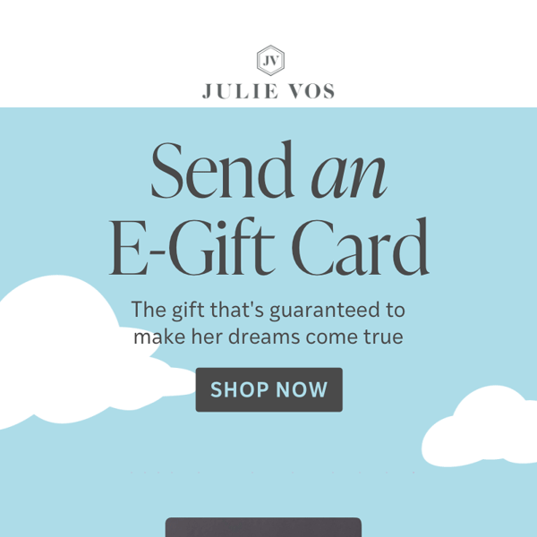 Send an E-Gift Card! 💌