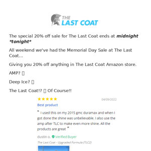 RE: The Last Coat's Discount