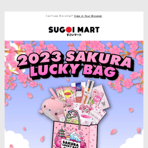 Sakura Lucky Bag IS BACK! 🌸🛍️