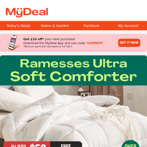 Up to 53% Off Premium Microfibre Quilt