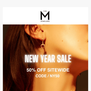 NEW YEAR SALE 50% OFF